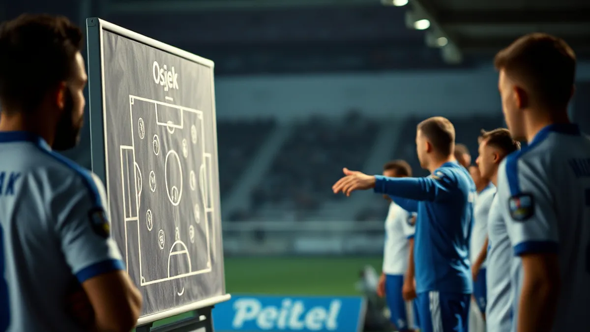 Osijek's Preparation for the Crucial Match: Expectations and Key Players